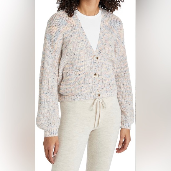 BB Dakota cardigan in golden hour - Picture 5 of 7